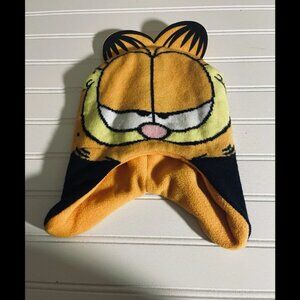 Garfield Childs Winter Hat Beanie With Ears - Nickelodeon